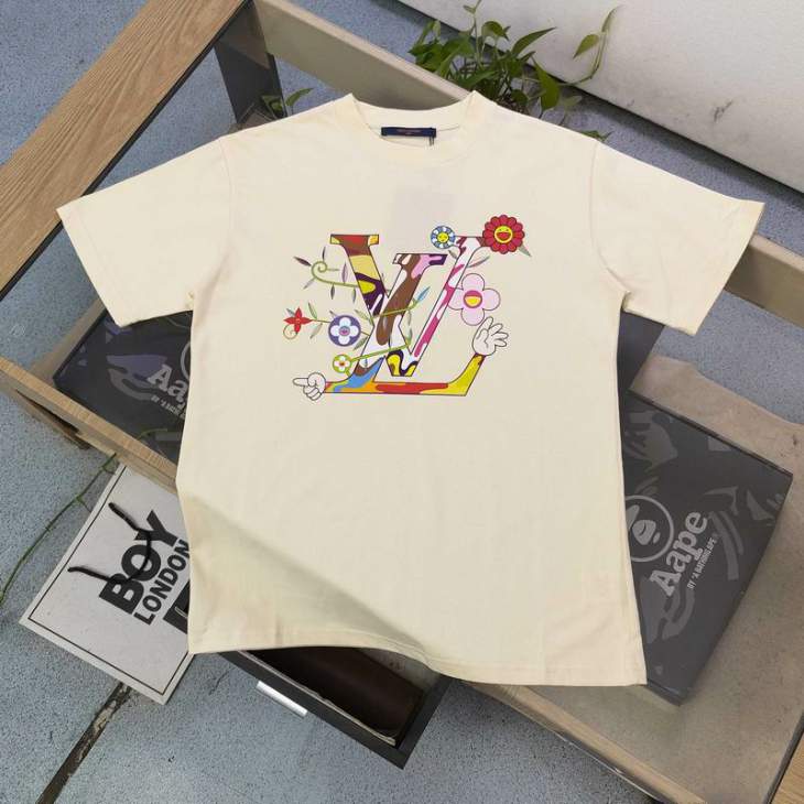 Picture of Louis Vuitton T Shirts Short _SKULVXS-Lsxtx217056